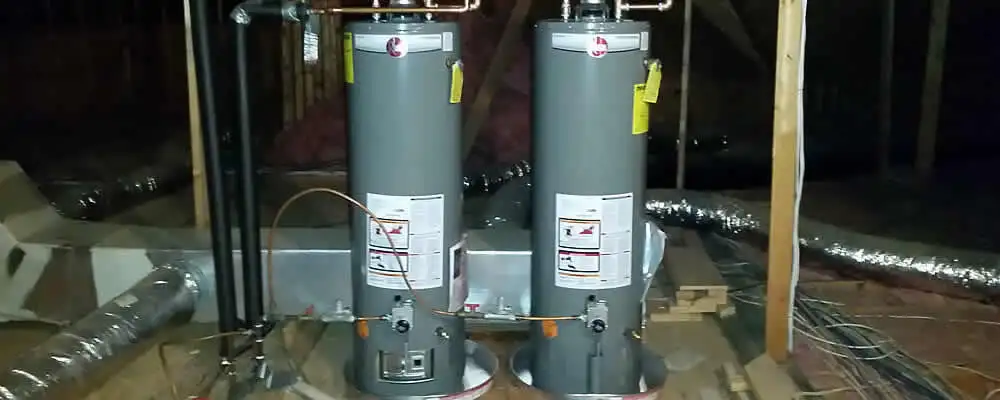 Tankless water heater installation for home hot water in Buffalo, NY